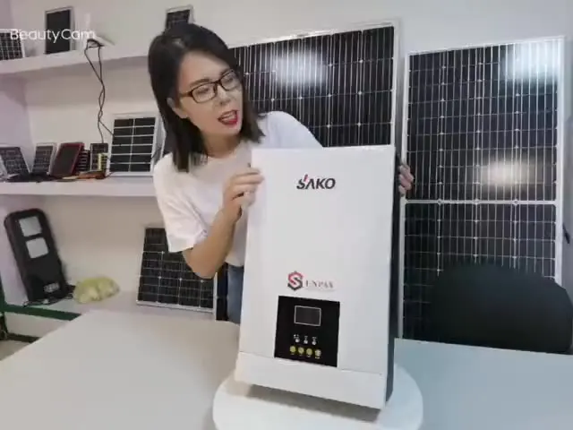 

NO.1 SUNPAX 5.5KW 48V 100A инвертор мощности может работать без батареи, 9 шт. параллельный Гибридный автономный Солнечный инвертор
