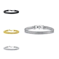 new trendy chain bracelet mens bracelet fashion metal bolt bracelet accessories party jewelry