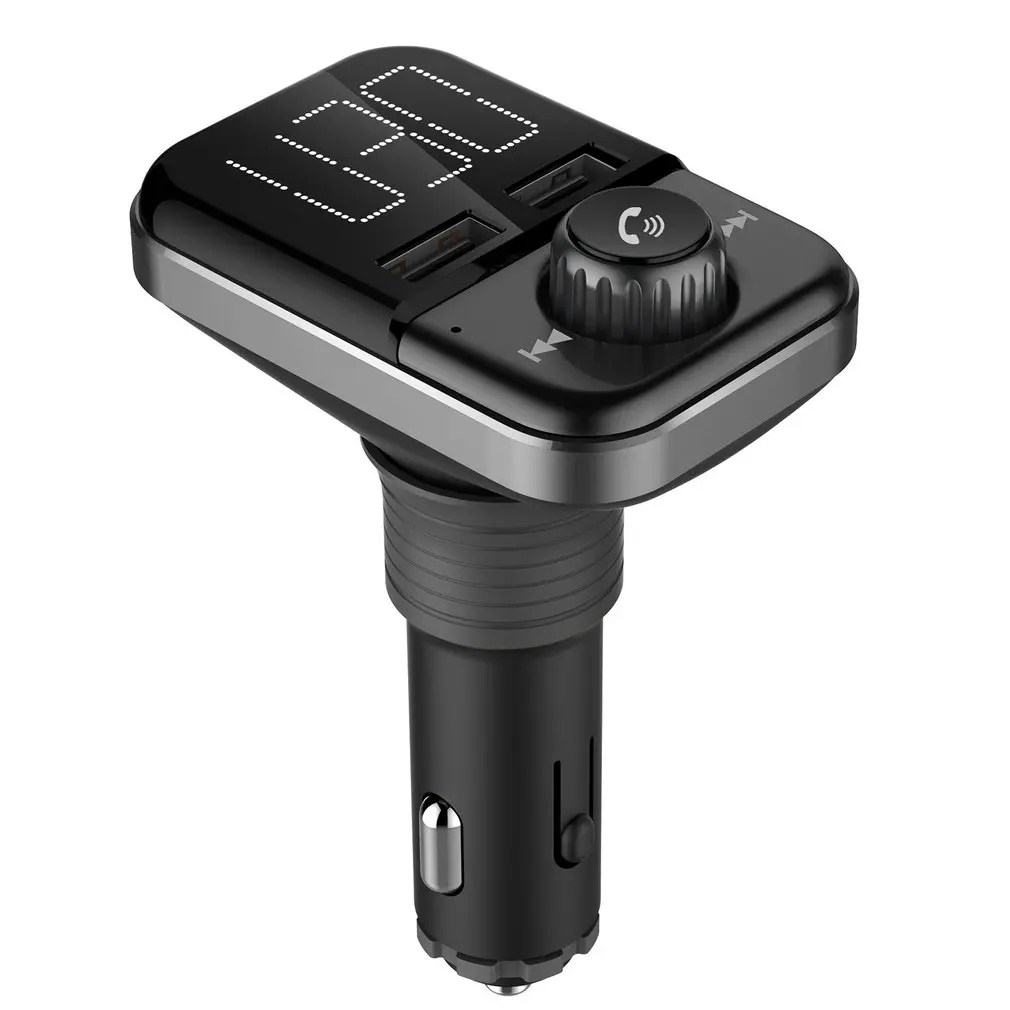 

FM-трансмиттер BT72 с двумя USB-портами и ЖК-дисплеем 1,4 дюйма