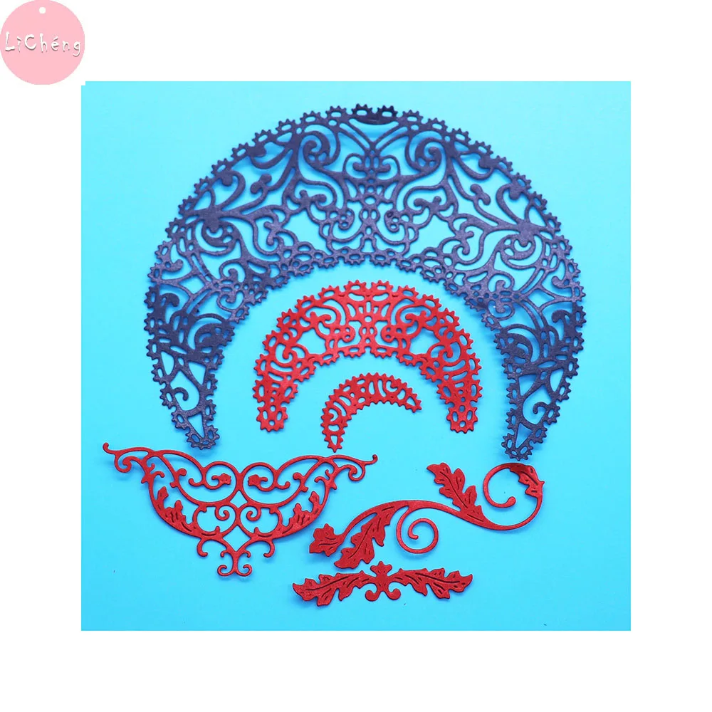 Металлические Вырубные штампы Moon для скрапбукинга изготовления открыток