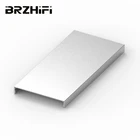 Оптовая продажа с завода BRZHIFI, 6061 алюминиевый экструдированный профиль для усилителя мощности, чехол для панели, съемная распределительная коробка для обработки с ЧПУ