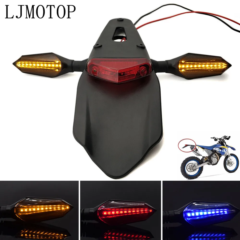 Задний фонарь для мотоцикла тормозной сигнал поворотники YAMAHA KTM CRF YZ CR EXC WRF 250 400 426