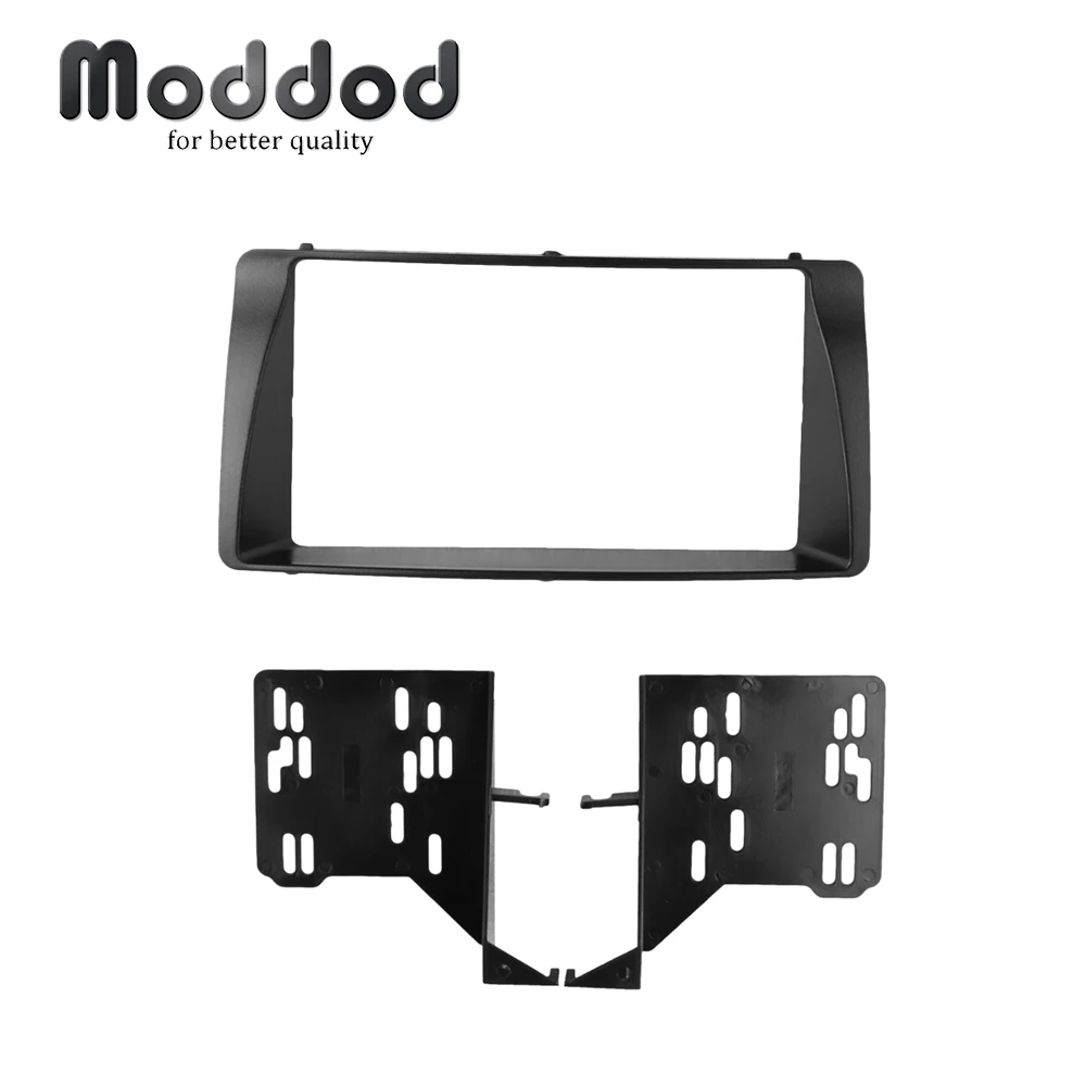 

Двойной Din автомобильный радиоприемник стерео Fascia Для TOYOTA Corolla радио CD стерео панель Монтаж на приборную панель комплект отделки рамка приб...