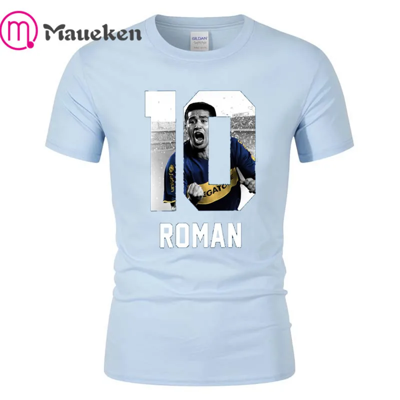 

Roman 10 number fashion tee T-shirt Men Short Sleeve 100% cotton O Neck T shirts for fans gift
