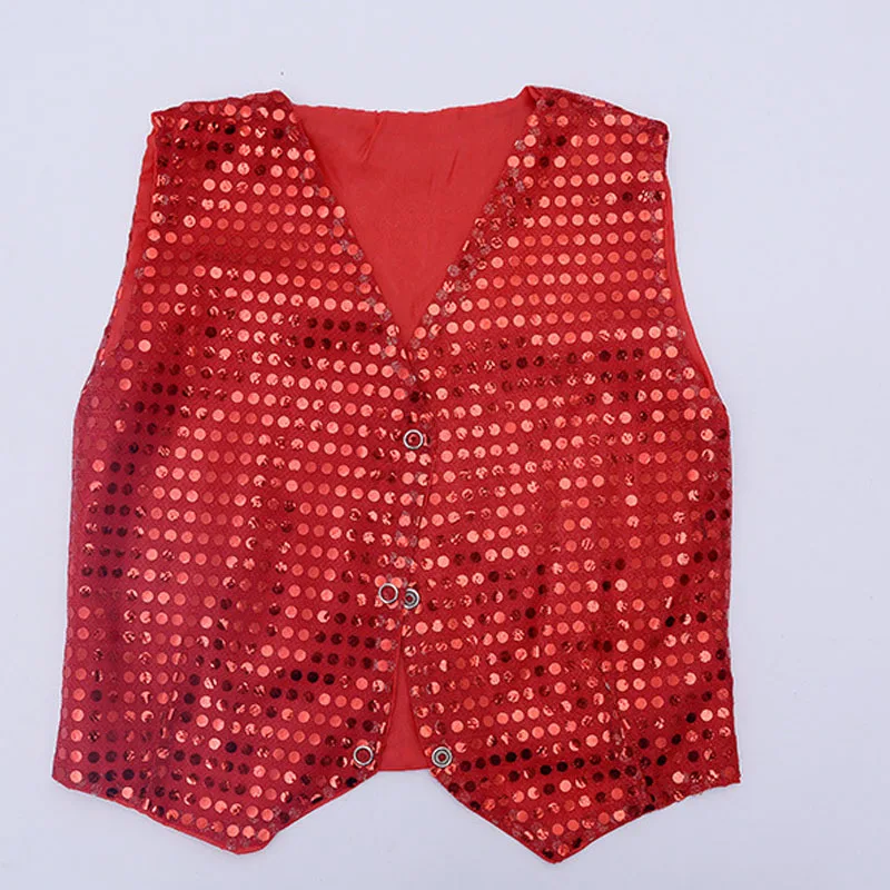Блестящий хор искусственный жилет костюм для вечеринки танцевальная одежда