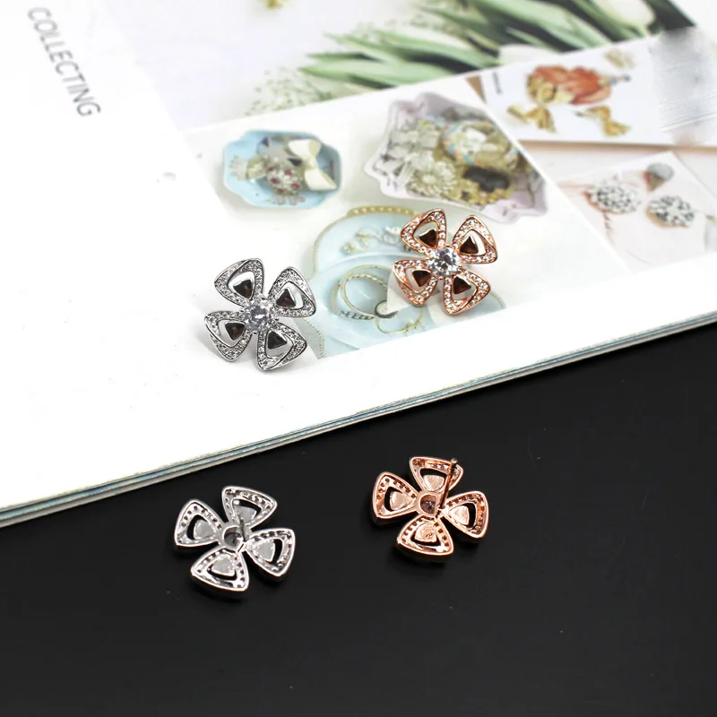 Модные ювелирные изделия для вечеринки женщин маленькие серьги-гвоздики в виде