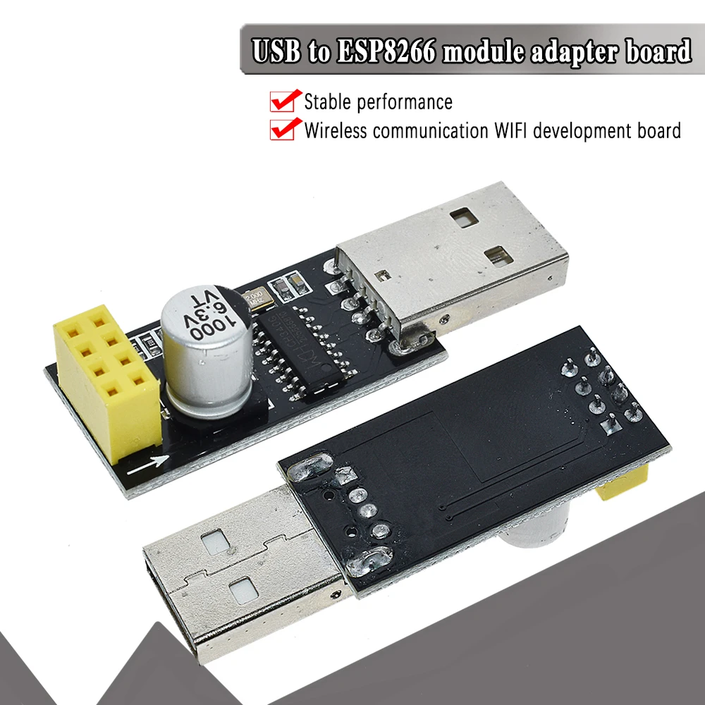 CH340 USB к ESP8266 ESP 01 Wifi модуль адаптера компьютера телефона беспроводной связи