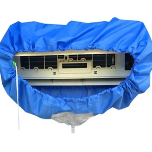 1 шт. синие водонепроницаемые защитные мешки для чистки кондиционера | Дом и сад