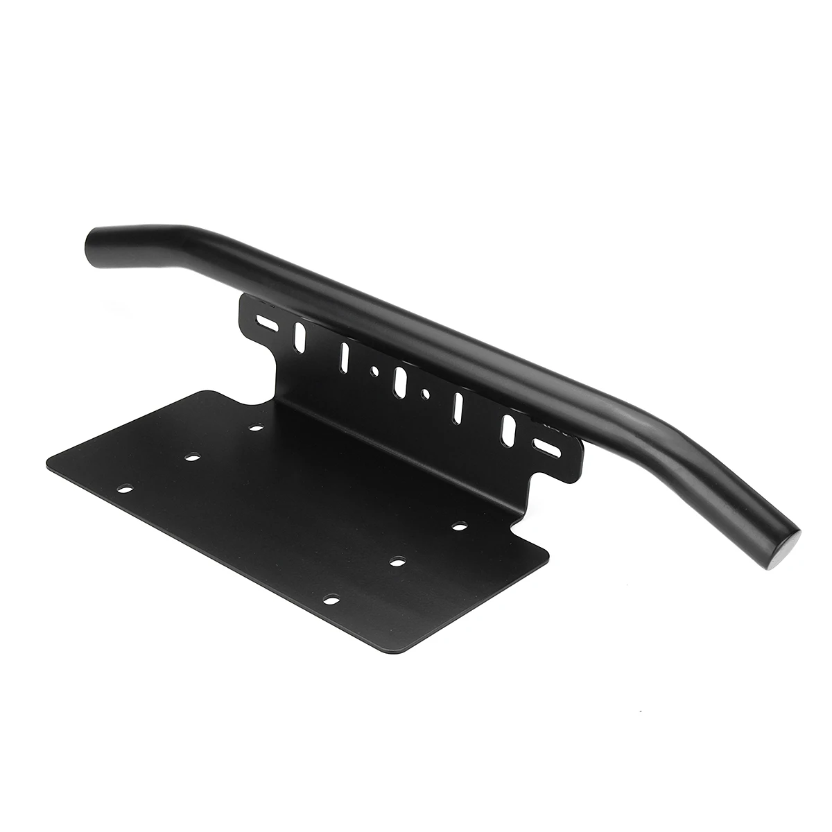 

Silver/Black Car Vehical Bull Bar Light Mounting Bracket Car License Plate Frame Holder SUV Lamp Holder Off Road LED Light Bar