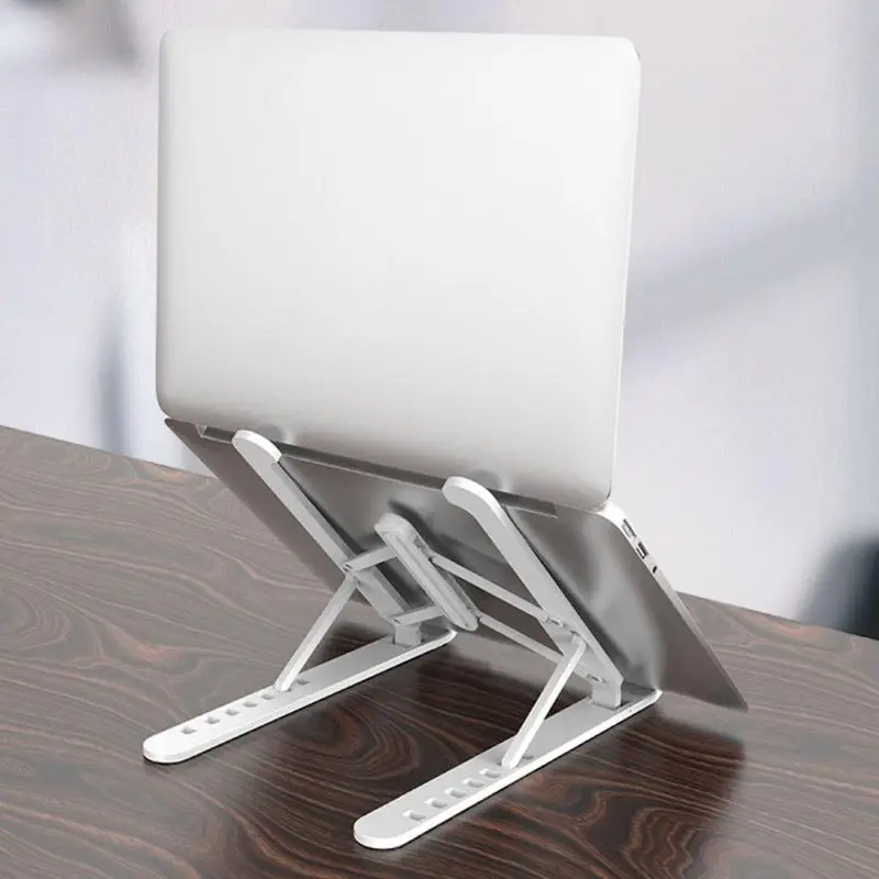 

Adjustable Laptop Stand Foldable Support Base Notebook Stand Holder For Macbook Pro Air HP Lapdesk Computer Cooling Bracket New
