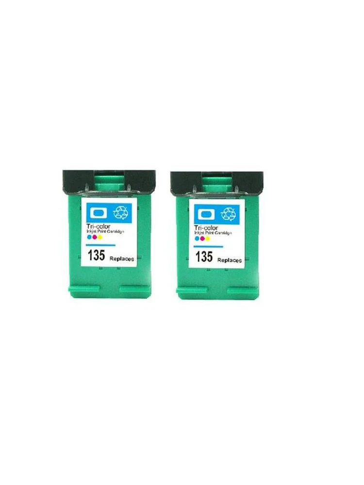 Картридж для принтера hp135 135 XL C8766HE Deskjet 460 5743 5943 6543 6543d 6623 6843 6843d 2 шт.|ink cartridge|printers ink