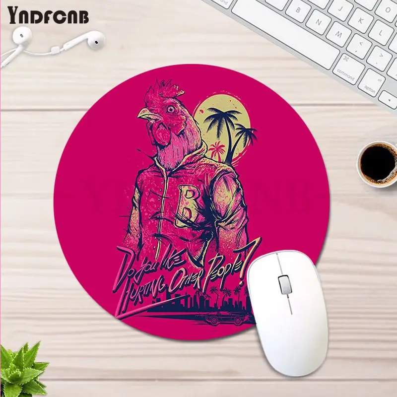 

Non Slip PC Hotline Miami Anti-Slip Durable Silicone Computermats gaming Mousepad Rug For PC Laptop Notebook