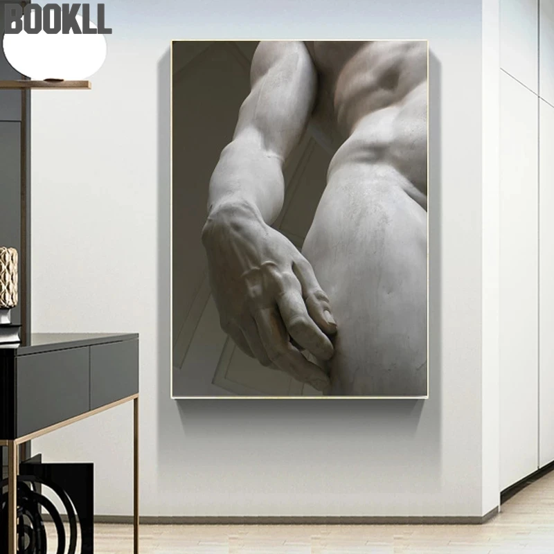 

Nordic Sculpture Of David Canvas Paintings For Living Room Decorative On The Wall Art Posters And Prints Art Wall Canvas Picture