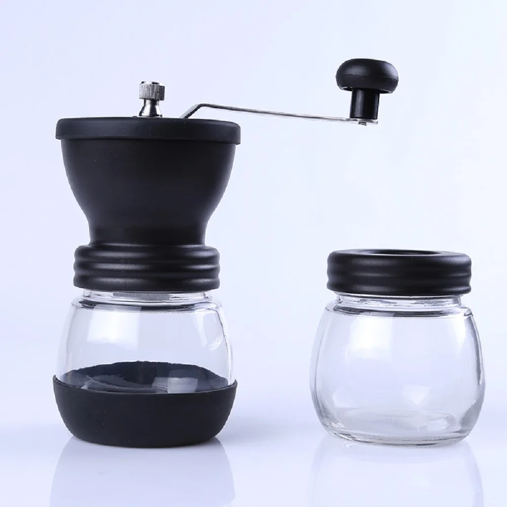 

Home Ceramic Movement Coffee Machine Washable Hand Grinder With Sealed Tank Ceramic Grinding Core Manual Coffee Machine Kit