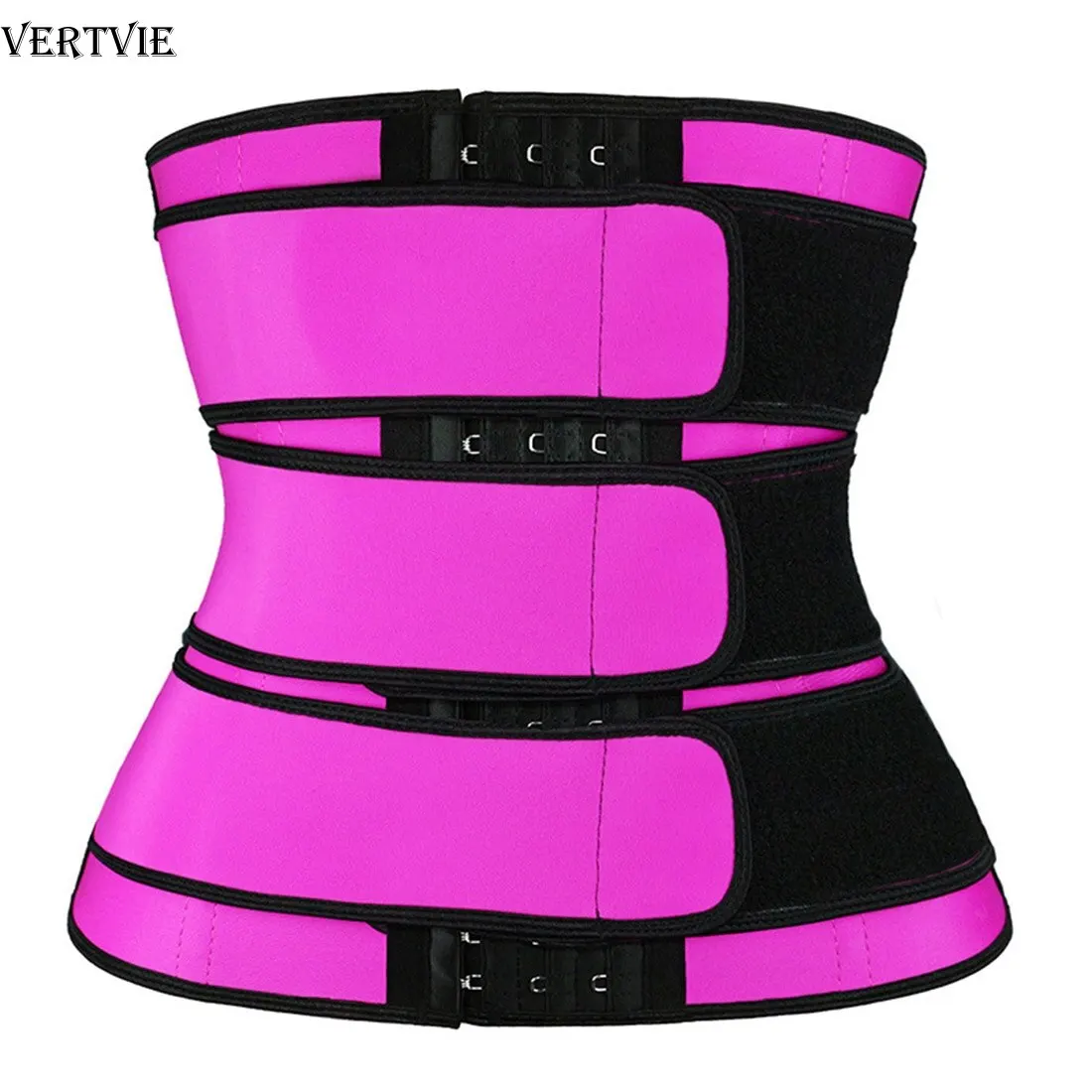 

3 Belt Waist Trainer Corset Neoprene Sweat Belt Body Shaper Women Slimming Sheath Reducing Curve Shaper Workout Trimmer