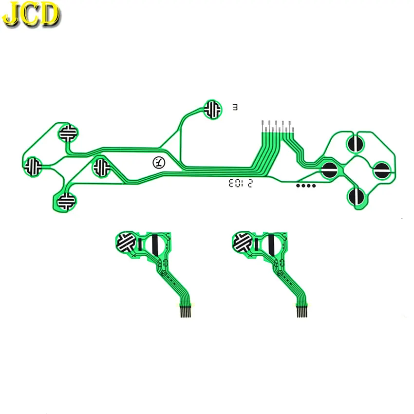 

JCD 10 Sets Flexible Cable for Play Station 5 PS5 Controller Conductive Film For PS5 5 Ribbon Flex Cable