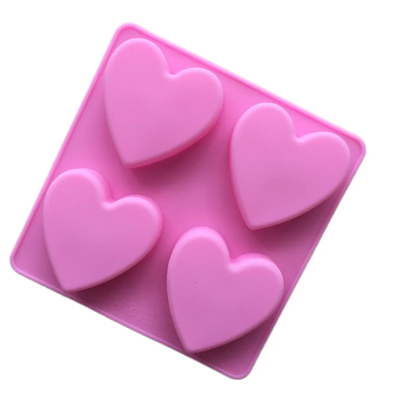 

Cake Mold Pink Silicone Mold Not Sticky Easy To Clean for Chocolate Cheese Food Grade Cake Decoration Tools Baking Accessories