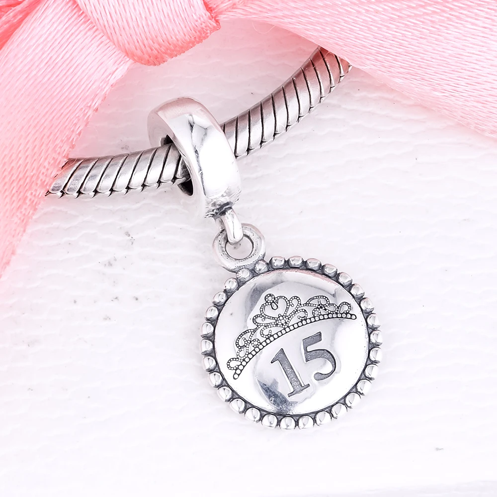 Бусины Подходят для ожерелья браслеты 100% Стерлинговое Серебро 925 пробы ювелирные