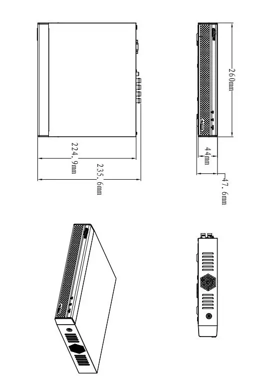 

Dahua XVR XVR5108HS-X XVR5116HS-X 8/16 Channel Penta-brid 1080P Compact 1U Digital Video Recorder