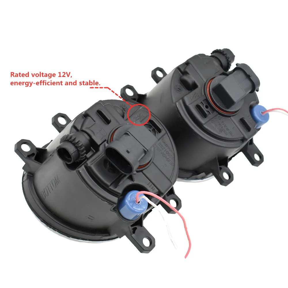 2 шт. автомобиль H11 светодиодный туман светильник глаза ангела дневного 3000LM для Т