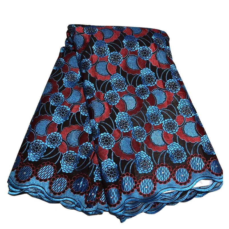 2019 кружевная ткань для невесты сине фиолетовая французская швейцарская с