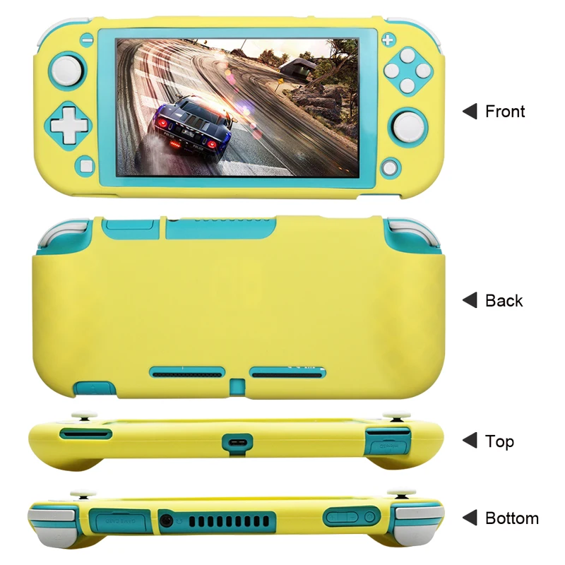 Мягкий силиконовый чехол защитный для Nintendo Switch Lite мягкий Кристальный консоли NS