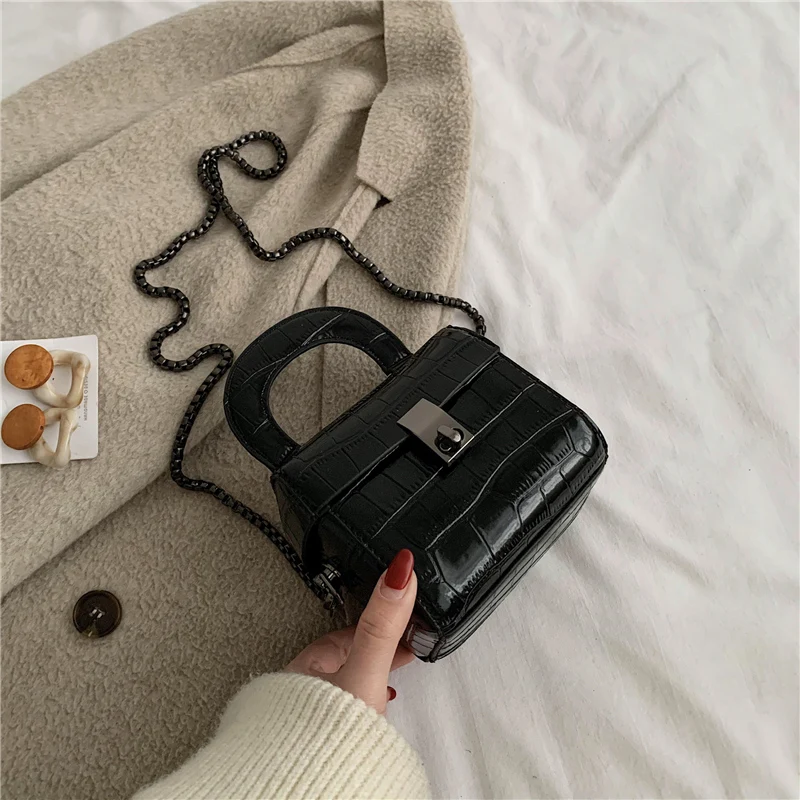 2020 новый ретро камень шаблон портативная коробка сумка мессенджер сумки на плечо