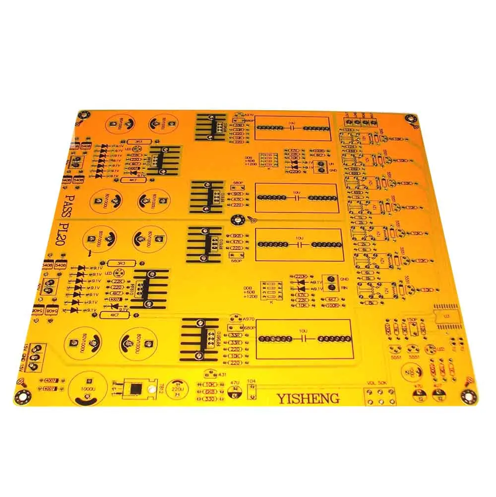 PASS PL20 2 0 стерео односторонний Предварительный усилитель MOSFET класса A PCB/готовая