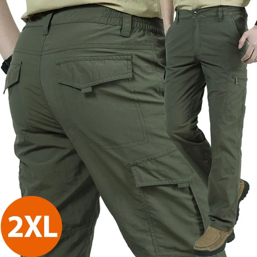 Мужские 4XL новые летние популярные сезон Пешие прогулки отслеживание рыбы во время рыбалки Кемпинг Альпинизм бег брюки плюс размер над размером d водонепроницаемые уличные брюки