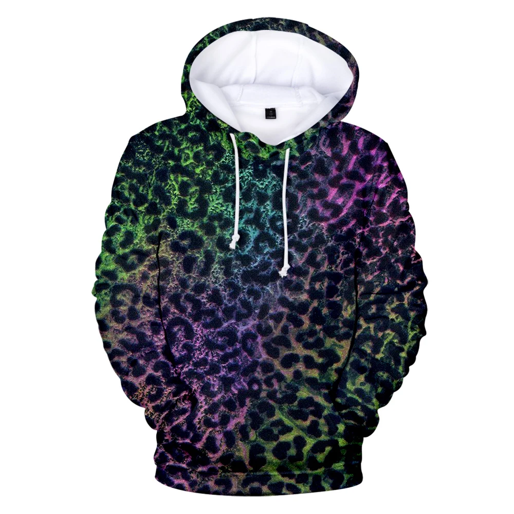 

3D Hoodies Men / Women Oversized Hoodie for Men Streetwear Leopard Sweatshirt Hoody Spring Fashion Pullover Casual Kpop 2020