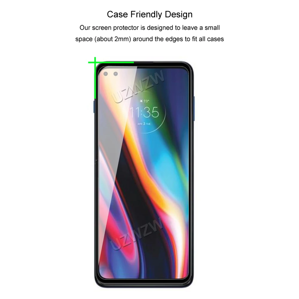 for motorola moto g 5g plus full coverage tempered glass phone screen protector protective guard film 2 5d 9h hardness free global shipping