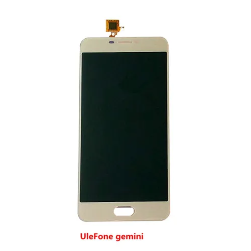 UleFone gemini-Gold Для Ulefone Future Digitizer sensor& UleFone gemini Lcd Сенсорная панель экран дигитайзер стекло Лен Asembly Модуль Замена черный - Цвет: UleFone gemini-Gold