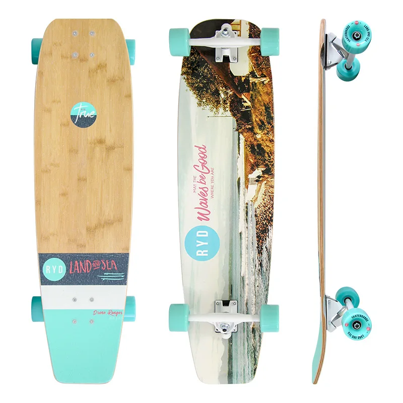 Профессиональный Лонгборд скейтборд шоссе танцующие взрослые подростковые