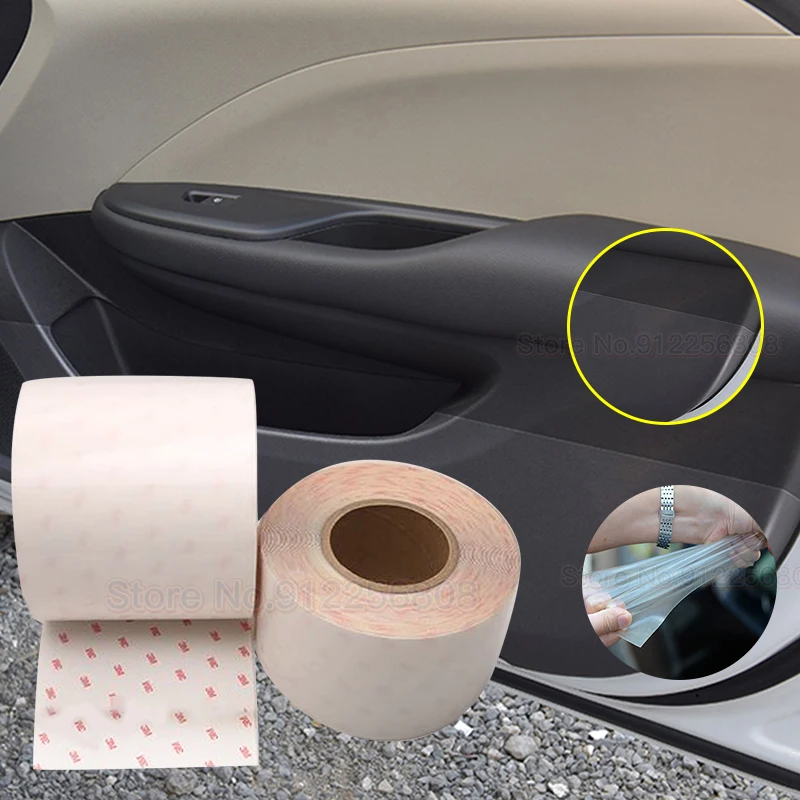 

Rhino Skin Paint Protection Film 3M 100% Original TPU Transparent High Strength Anti Scratch For Car Threshold/ Door Edge Rim