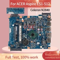nbmrw11002 for acer aspire es1 512 celeron n2840 notebook mainboard 14222 1 sr1yj ddr3 laptop motherboard