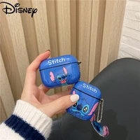 disney stitch for airpods12 protective cover cute soft shell apple bluetooth compatible wireless earphone cover