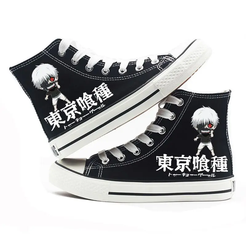 

Anime Tokyo Ghoul Casual Canvas Shoes plimsolls Flats shoes Sneakers