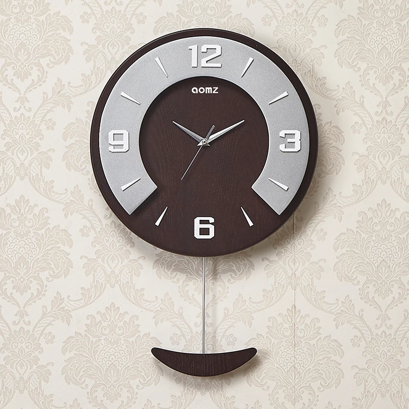 Modern Large Wall Clock Nordic Design Silent Vintage Watch Living Room Pendulum Relojes De Pared Home Decor DD55 | Дом и сад