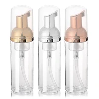 50ml pet clear foam bottle liquid soap shampoo lotion shower gel dispenser bottles empty pump refillable travel container