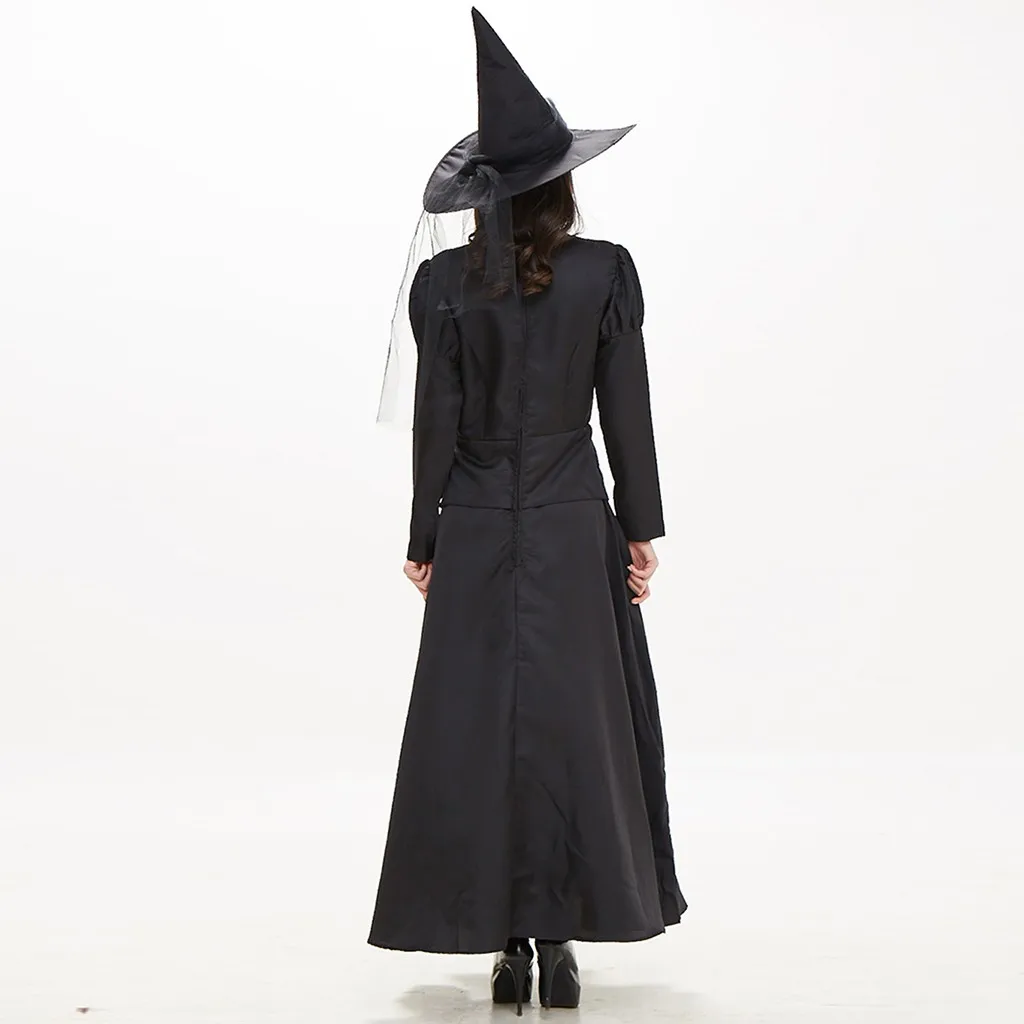 Хэллоуин викторианский костюм платье косплей костюмы модная одежда ведьмы