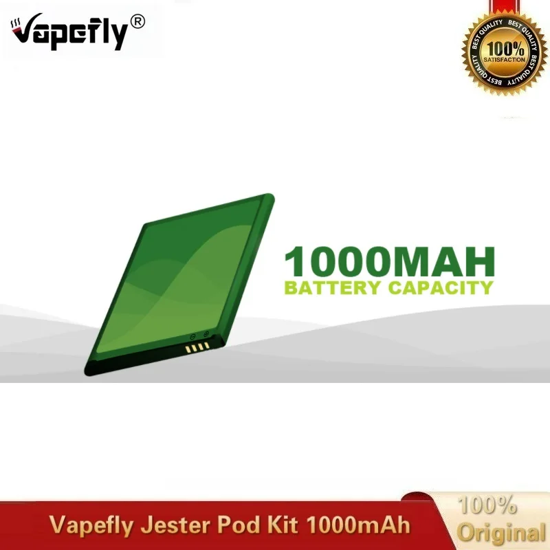 Оригинальный Vapefly Jester Pod Kit аккумулятор 1000 мА/ч 2 мл Ремонтный капельный контейнер