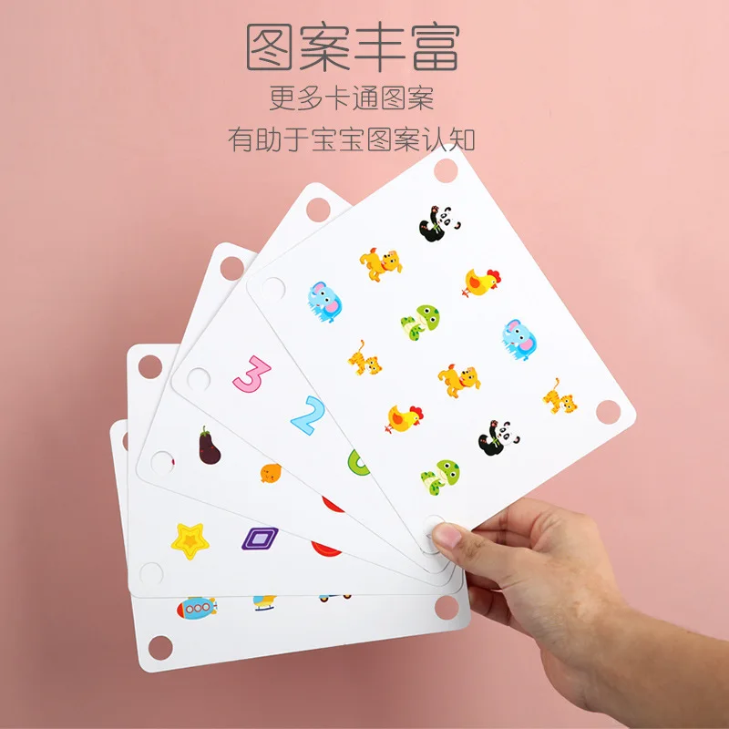 

Children 3d wooden memory game stick chess fun block board game educational color cognitive ability toys for kids gift