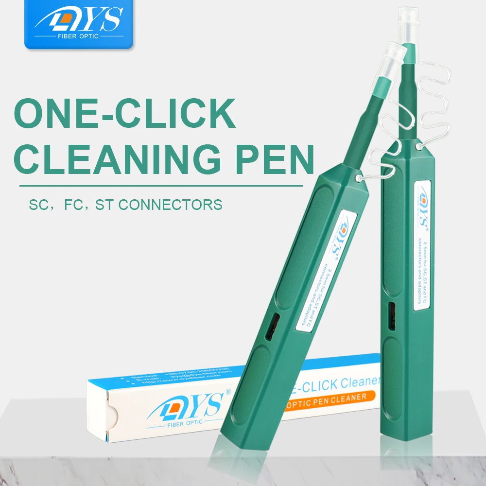 Нажатием одной кнопки чище Очиститель оптического волокна ручка 2 5 мм SC FC ST