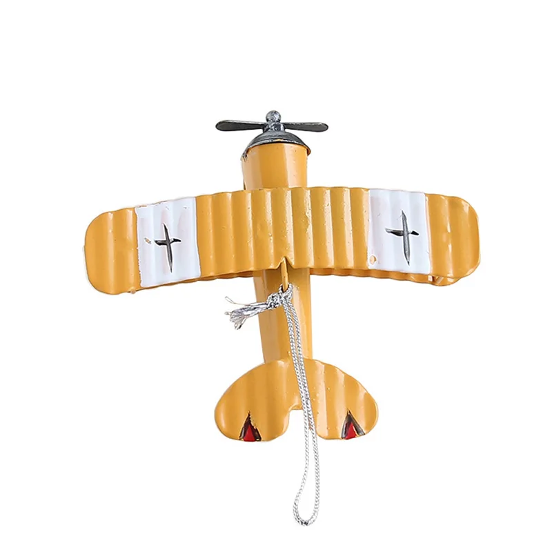 Винтажные металлические ремесла модель самолета Миниатюрные модели Фигурки для