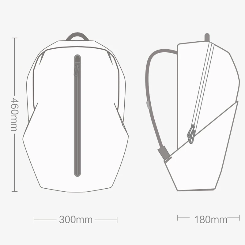 

Xiaomi 90 Fun All-weather Function City Backpack WomenMen Mochila Waterproof Notebook Computer Rucksack School Bag For Teenagers