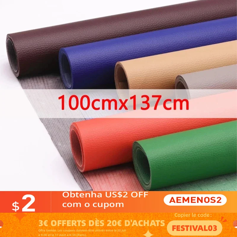 

100x137cm Large size Self Adhesive Leather Fix Patch Sofa Repair Patches Stick-on Repairing Subsidies PU Fabric Sticker Scrapboo