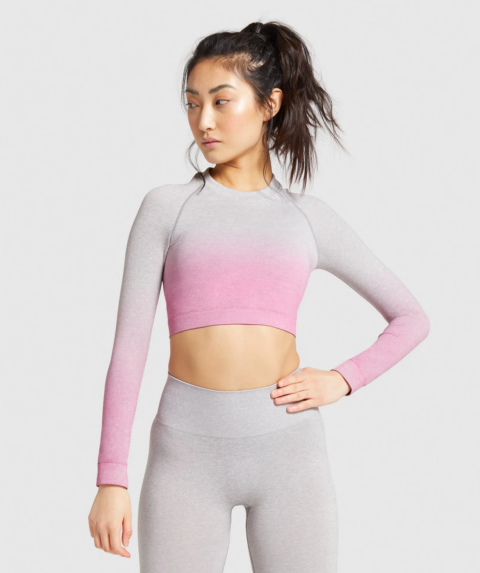 

2021 New Seamless Yoga Set Women Gym Set 2 Piece Sport Set Women Gym Clothing Fitness Crop Top Yoga Shirt Workout Clothes