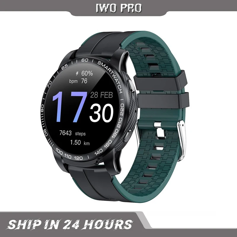 

2021 NEW IWO GW20 Smart Watch Bluetooth Call Fitness Tracker Heart Rate Monitoring Music Control 1.3 Inch For ios HUAWEI watch
