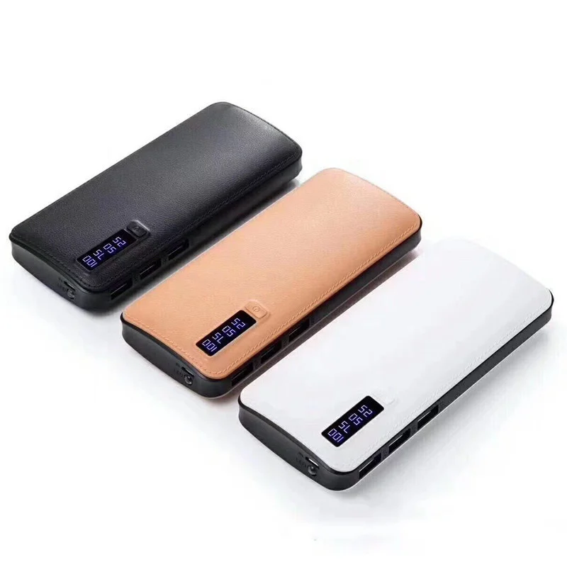 

Powerbank 30000mah External Battery Charger Portable Power Bank Triple USB Digital Display Flashlight Xiaomi Samsung Powerbank