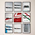Классический постер чемпионата мира по машиностроению F1, настенный модный принт, Современная Картина на холсте, украшение для дома и гостиной в скандинавском стиле